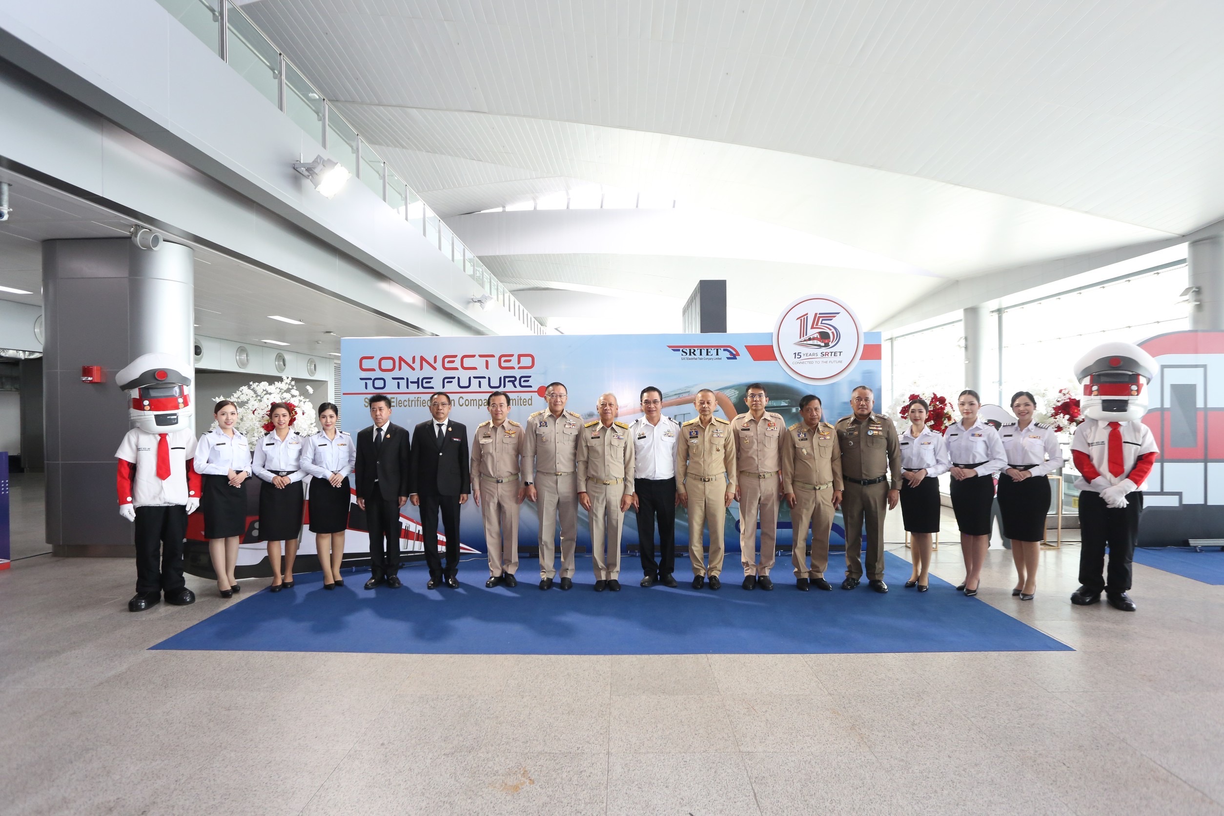 รฟฟท. ฉลองครบรอบ 15 ปี  “พิพัฒน์” ชูวิสัยทัศน์ “รถไฟฟ้าสายสีแดง ยกระดับคุณภาพชีวิตชานเมือง” ด้วยมาตรฐานสากล ก้าวสู่อนาคตอย่างยั่งยืน